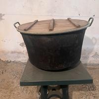 ANTICO PENTOLONE IN RAME