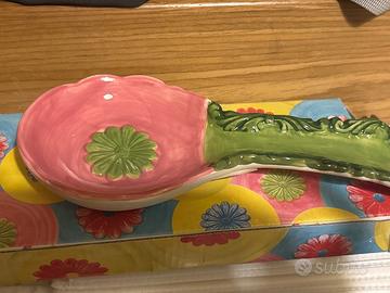 Poggia mestoli porcellana