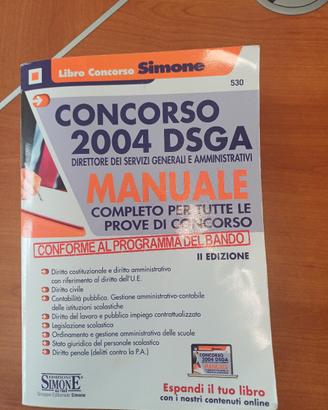libro concorso dsga