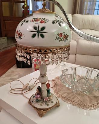 lampada ceramica e vetro