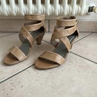 Sandali NeroGiardini in Vera Pelle - TG 39