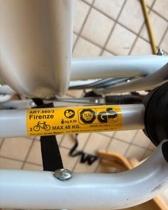 Portabici peruzzo in alluminio