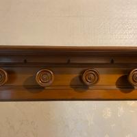 Appendiabiti da muro in legno vintage