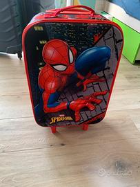 Valigia bambino spider man