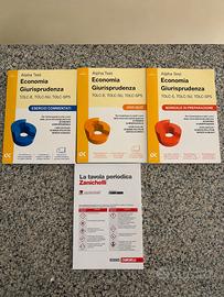 Kit alpha test Giurisprudenza Economia