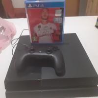  playstation 4   gioco fifa20  un joystick