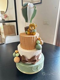 Torta per allestimento battesimo
