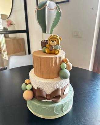 Torta per allestimento battesimo