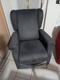 Poltrona "Ornella" con alzata e relax