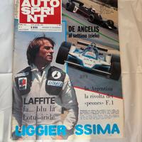 RIVISTA AUTOSPRINT N.4 ANNO 1979 DE ANGELIS AL SET