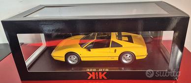MODELLINO 1:18 FERRARI 328GTS GIALLA KK