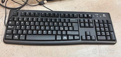 Tastiera logitech K120 nera