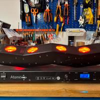 Luce da discoteca rotativa Atomic4dj Movibar