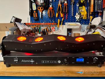 Luce da discoteca rotativa Atomic4dj Movibar