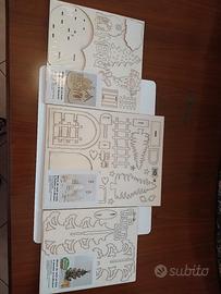 COSTRUZIONE IN LEGNO,  DISEGNI DI NATALE.