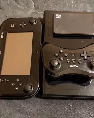 Nintendo WiiU + controller + Tablet + memorie