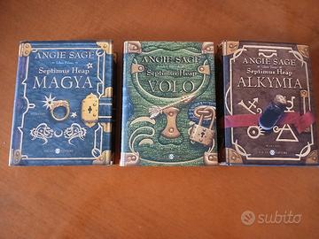 ANGIE SAGE - SAGA SEPTIMUS HEAP VOLUMI  1 -2-3.