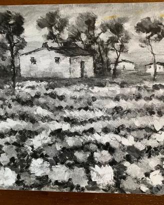 Fioritura d’Autunno Michele Cascella olio su tela