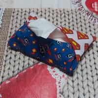 Porta Fazzoletti fatto a mano Superman Super Eroe
