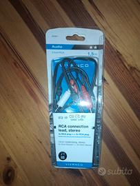 Cavo audio RCA stereo Vivanco, 1.5 m