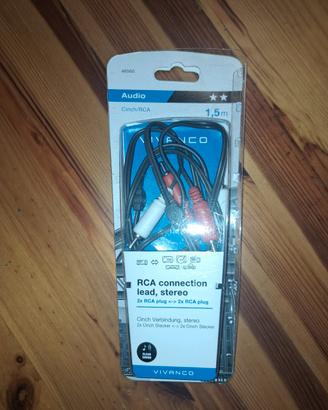 Cavo audio RCA stereo Vivanco, 1.5 m