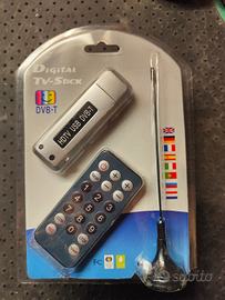 Digital TV Stick - ricevitore DVT-B USB portatile