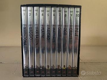 RACCOLTA 10 DVD MITI DEL CALCIO DA COLLEZIONE