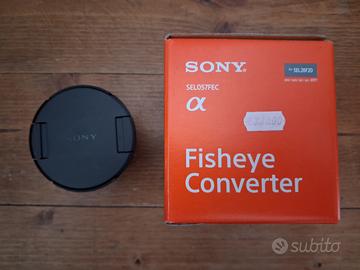 Obiettivo convertitore Fisheye Sony