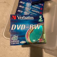 Verbatim DVD-RW 4x e CD- RW 12x