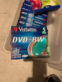 Verbatim DVD-RW 4x e CD- RW 12x