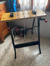 Banco lavoro a morsa Parkside semi nuovo