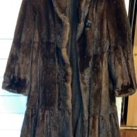 Vera Pelliccia di Visone Femmina color mogano