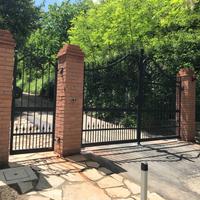 Cancello in ferro Antique carrabile e pedonale