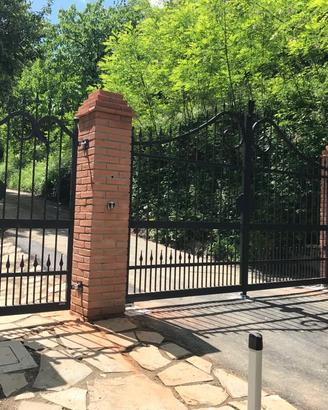 Cancello in ferro Antique carrabile e pedonale