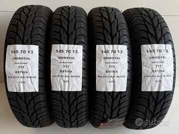 4 GOMME 145 70 13 UNIROYAL A1323