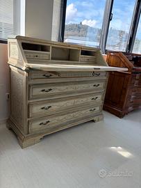 Ribaltina in legno dipinto