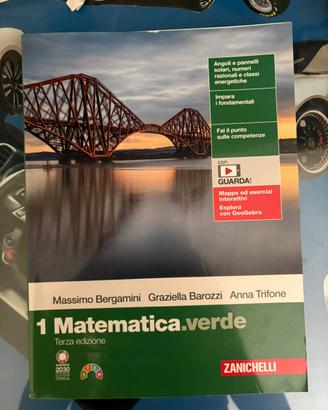 Libro di testo “matematica verde” 1º superiore