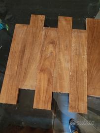 Listoncino di Teak Asia massello spesso.mm14