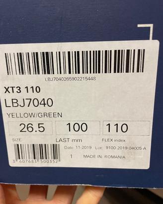 Scarponi sci discesa LANGE per freeride/skitouring