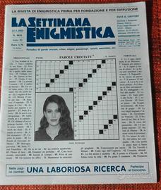 Giulia Bevilacqua su La Settimana Enigmistica 2021
