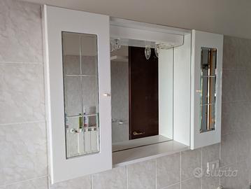 Elegante Specchiera Bagno con Ante "Inglesina" 