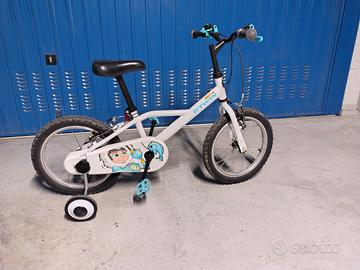 Bicicletta bammbino/a 16 pollici  -  4-6 anni