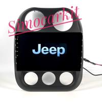 Stereo car tablet android 12 per jeep compass