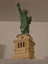 lego architecture statua della libertà