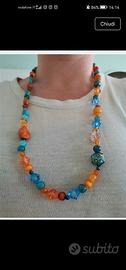 Collana x donna fatta a mano