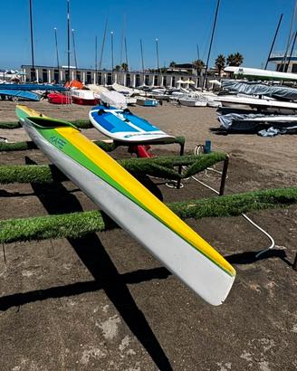 Canoa K1 Kape Falcon Master XL + custodia original