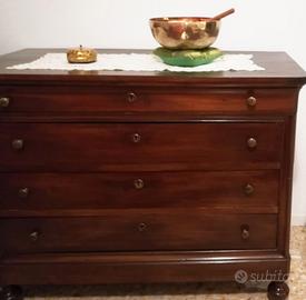 CASSETTONE NOCE '800 Stile Cappuccino