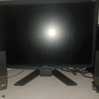 monitor pc marca acer con casse esterne