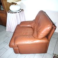 DUE POLTRONE IN VERA PELLE