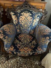Poltrona stile barocco